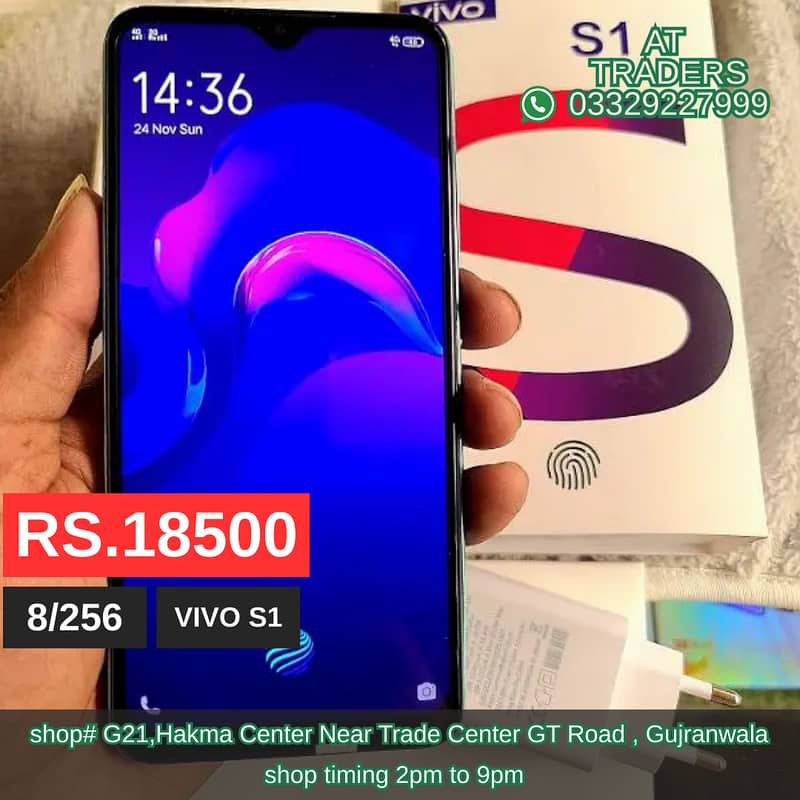 Vivo S1 (8/256) 10/10 Condition 4