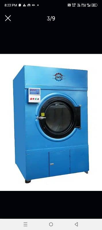 Laundry Machines Washing Plant Tumble Dryer Hydro 4