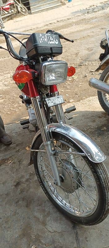 Honda cg 125 2012 model hai 13 ki registration 0