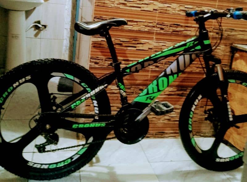 bicycle impoted full size 24 inch brand new 5 month used 1