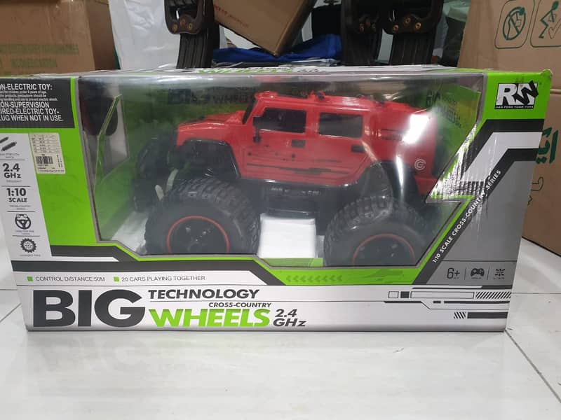 2.4 GHz R/C Scale 1/10 Big size Truck with Rubber Tyres 0