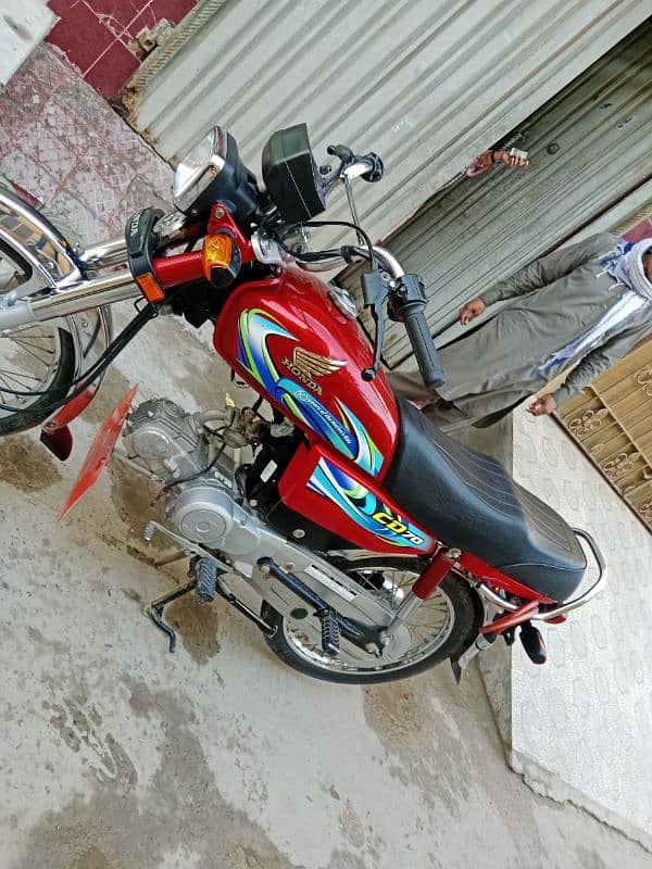 Honda 70 new bike applied for 1