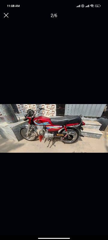 Selling CD 70 19 Model bike Price : 110,000 RS 2