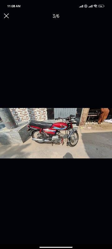 Selling CD 70 19 Model bike Price : 110,000 RS 3