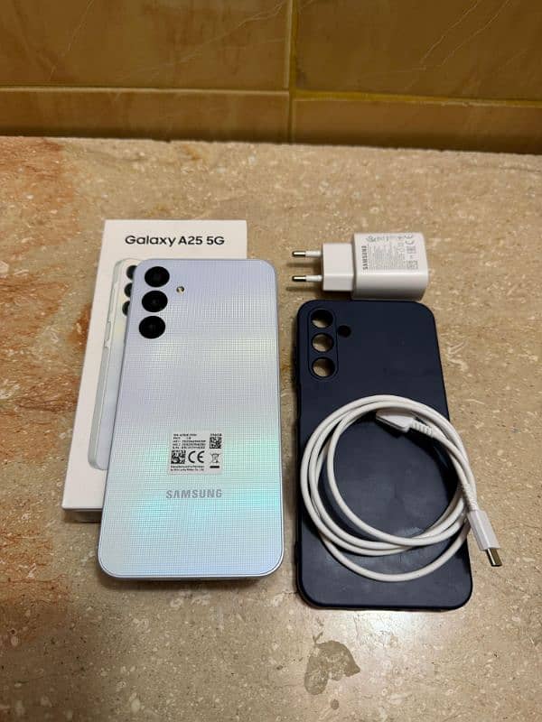 Samsung A25 5G 256GB Just 1 week used 1