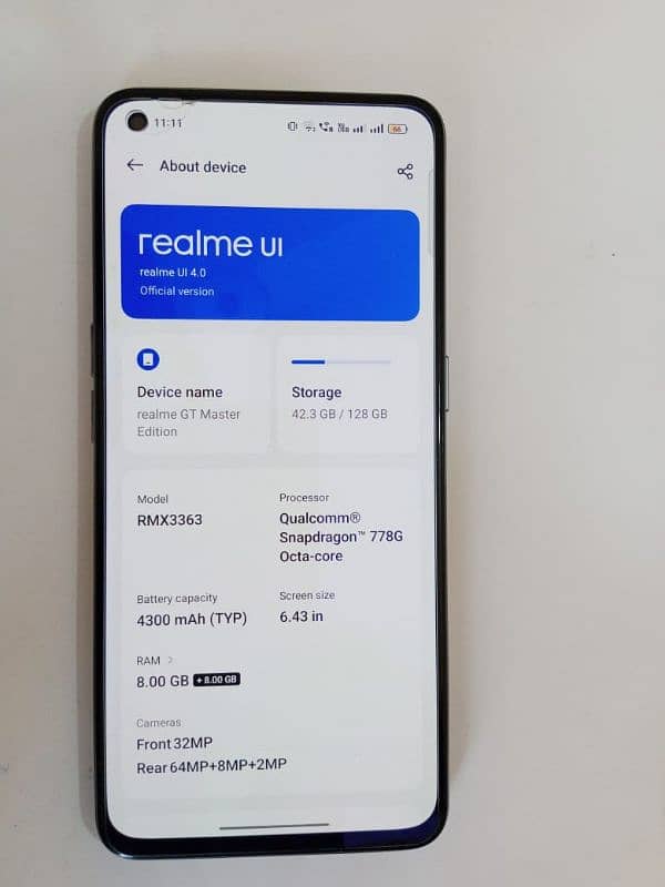 Realme Gt master Edition 1