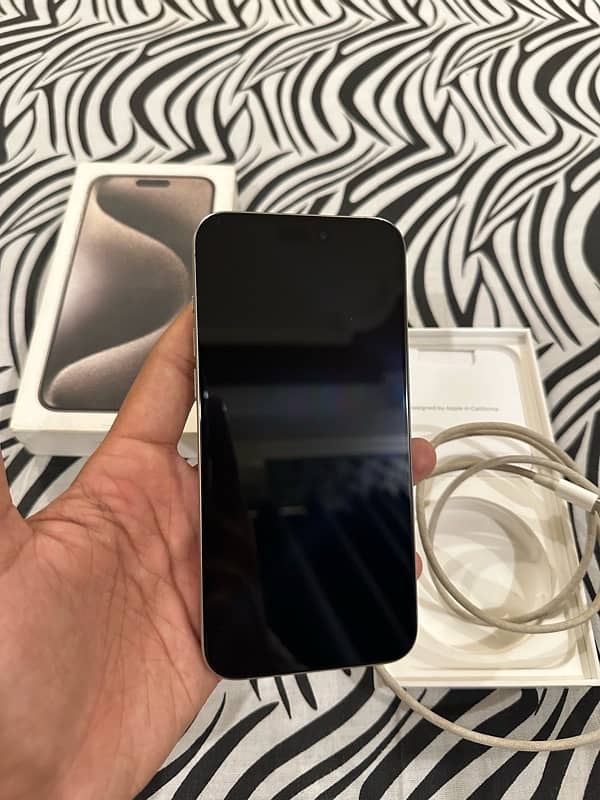 IPhone 15 Pro Max 256GB LLA Pta Approved 1