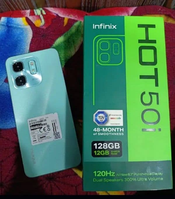 infnix hot 50i 6+6 ram 128 rom 1