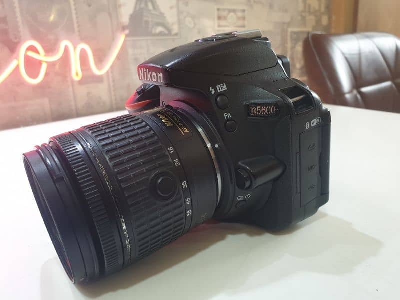 Nikon D5600 with 18-55mm lens 2