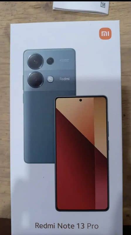 Redmi note 13 pro,( 8+8/256) 10 month warranty 1