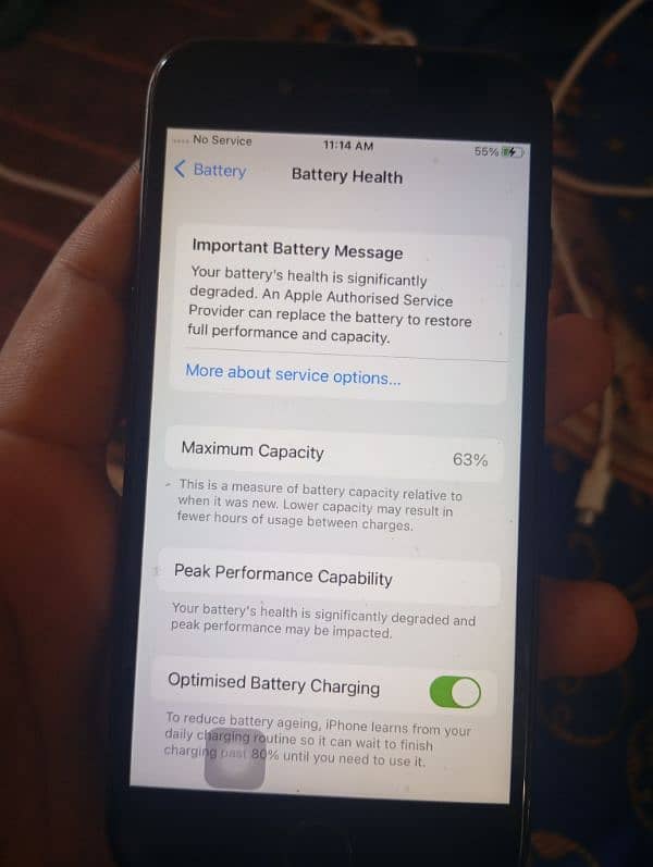 iPhone 7 128 GB RAM battery health 64 urgent for sale 4