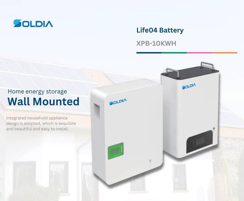 Lithium Ion Battery 51.2V 100AH (Brand: Soldia Power) 0