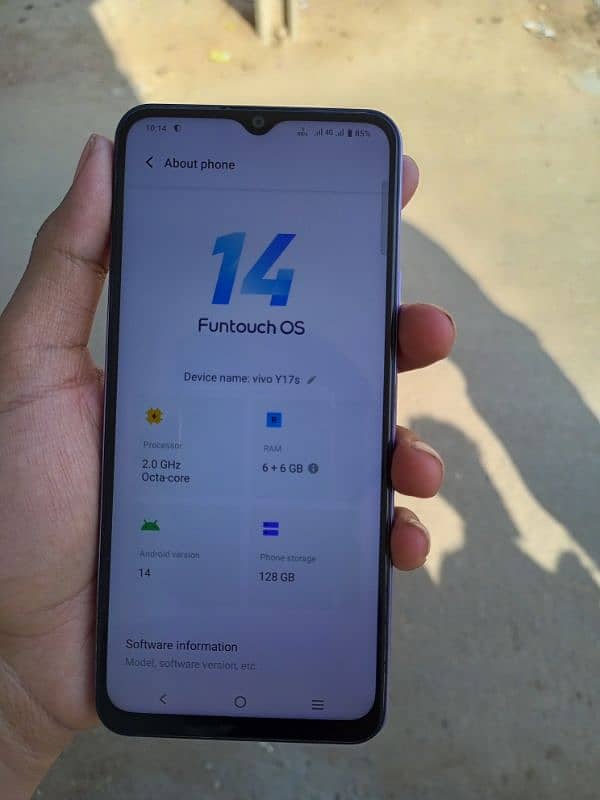 ViVo Y17s 6+6GB 128GB 7