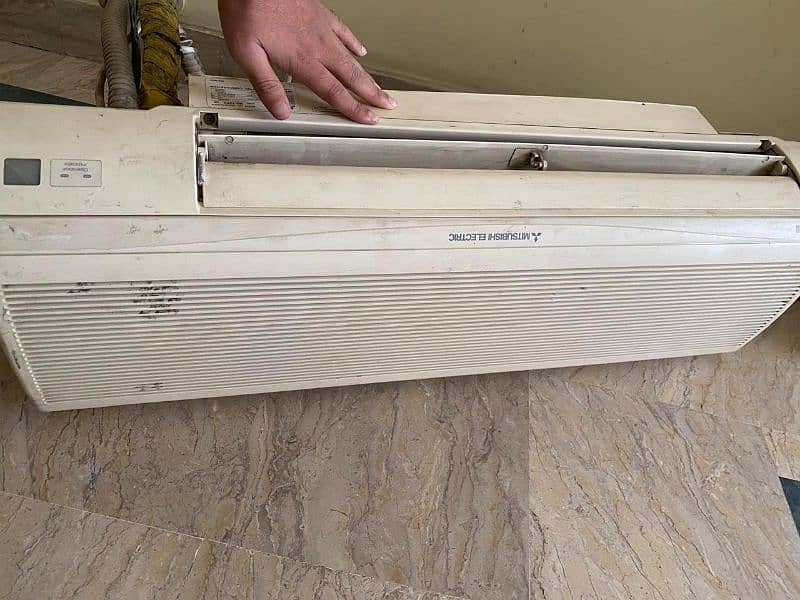 mitsubishi 1 tone ac for sale 03097754596 k hy billul home use chill 4