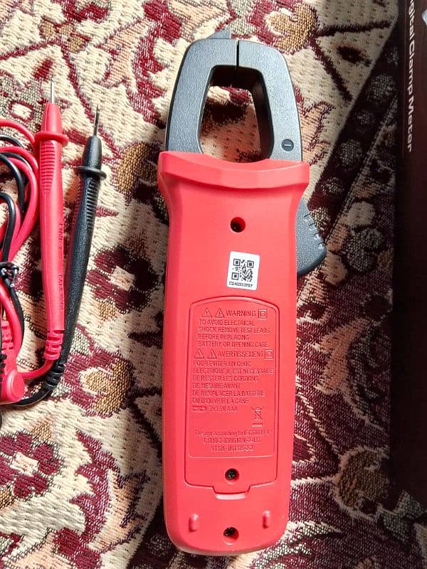 Unit 203+ Ac Dc Clamp Ampare meter 2