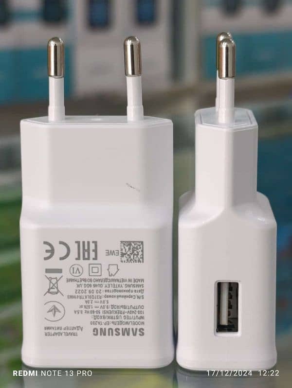 Samsung 15W,25W,45W,65W 100% orignal Superfast charger available. 1