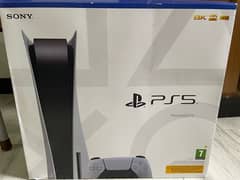 ps5 disc edition (new condition)