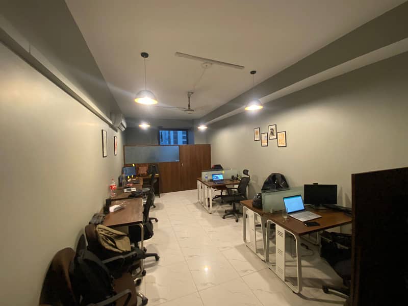 Investment Corridor and Builders offer Area 470 Square feet corporate office Available for rent in Gulberg 3 Lahore 0