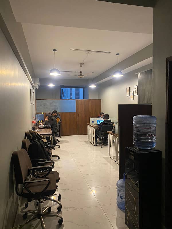 Investment Corridor and Builders offer Area 470 Square feet corporate office Available for rent in Gulberg 3 Lahore 2