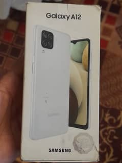 samsung A 12 with box