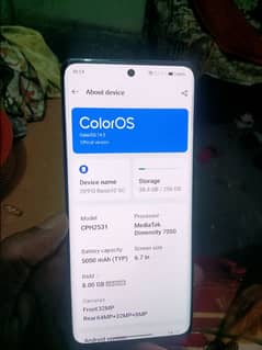 oppo Reno 10 5g non pta 8+8+256 bas mobile e he