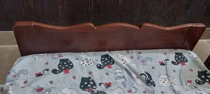 kids child single bed with mattress 3