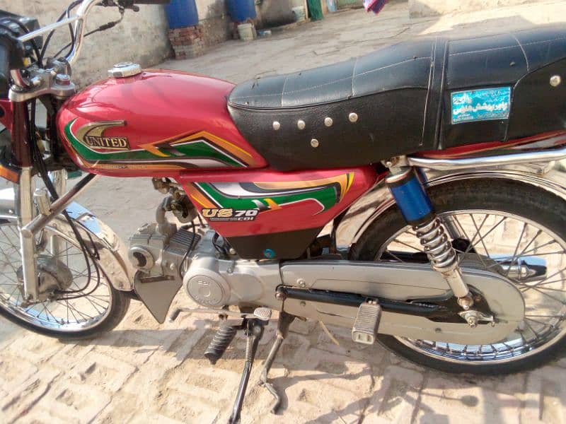 united 70 cc urgent sale need cash 2