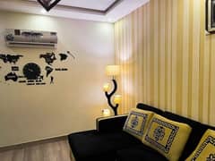 1-Bed Fully Furnished Flat For Rent Family Building Sector C Bahria Town Lahore