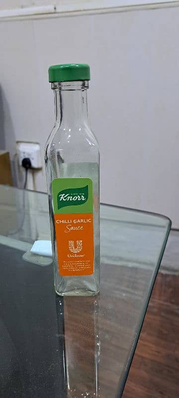 glass bottles per dozen for ketchup etc 2