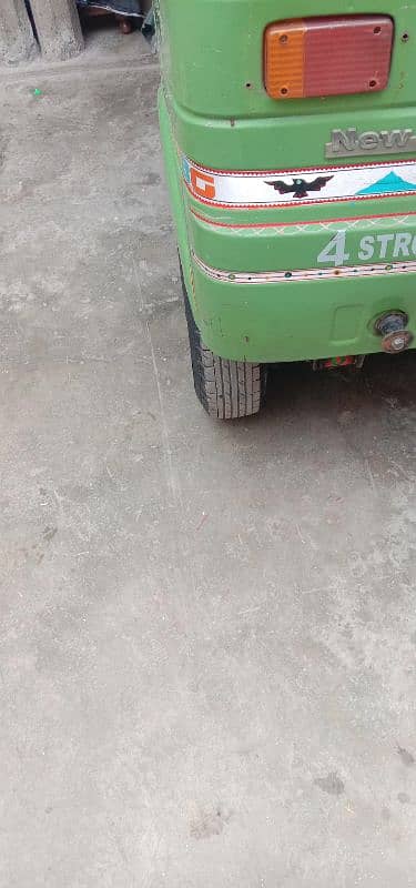 auto Rikshaw new Asia lush condition 3no tyre new enjen fit to janven 8