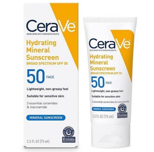 Hydrating Mineral Sunscreen SPF 50 0