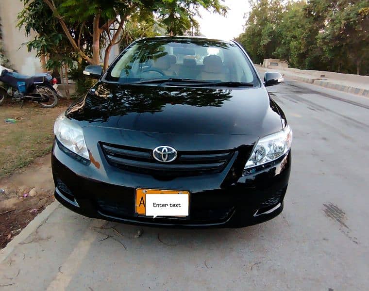 Toyota Corolla XLI 2009 1