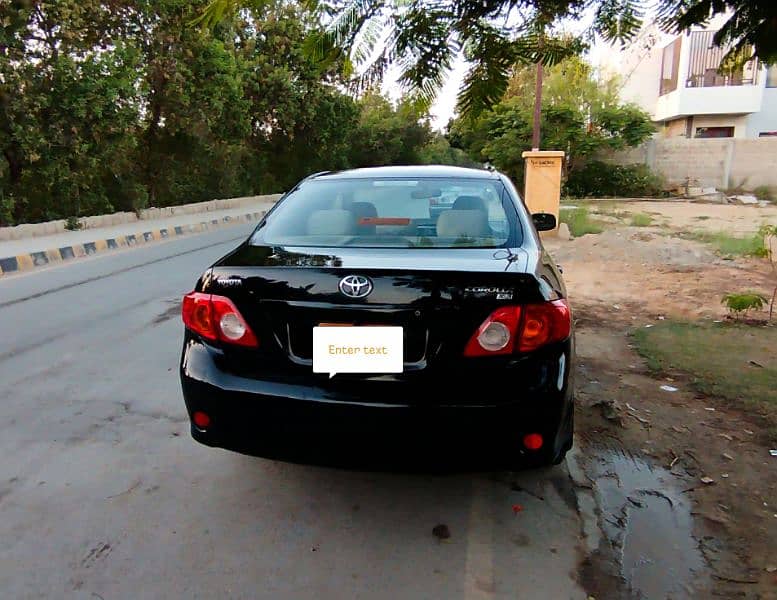 Toyota Corolla XLI 2009 9