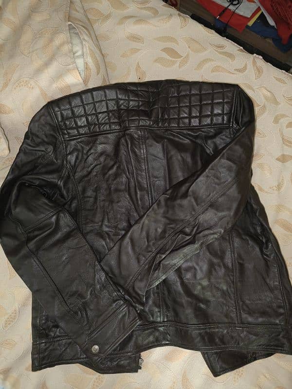 100% Sheep Leather 2XL Jacket New 5