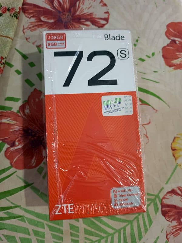 ZTE Blade A72s For Sale (Just Box open and No Exchange) 2