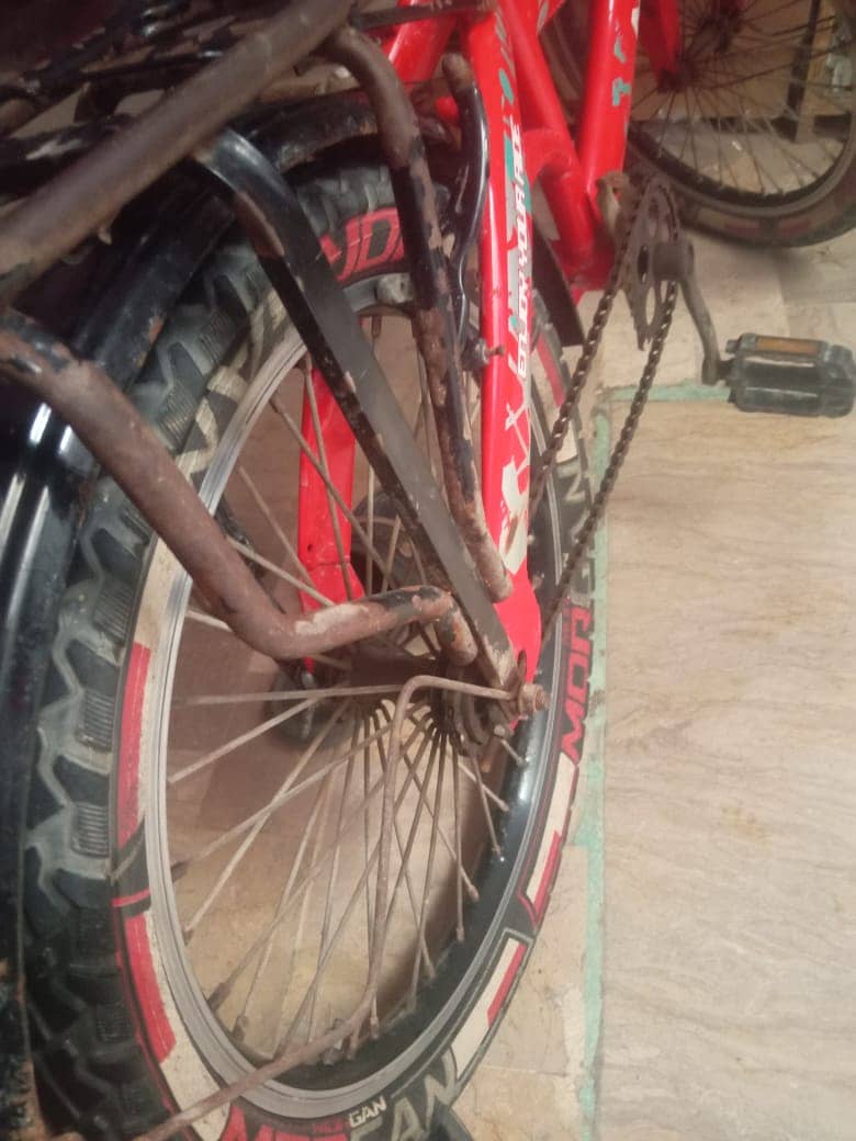 "I bought a normal bicycle 6 months ago. " 7