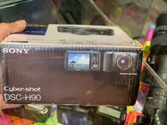 digital camera sony DSC_H90 new box pak WhatsApp number 03212306356