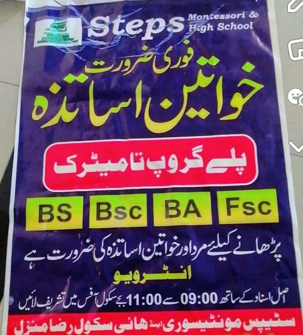 teachers required 0