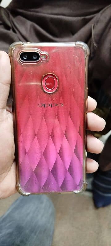 oppo f9 red and purple color 8