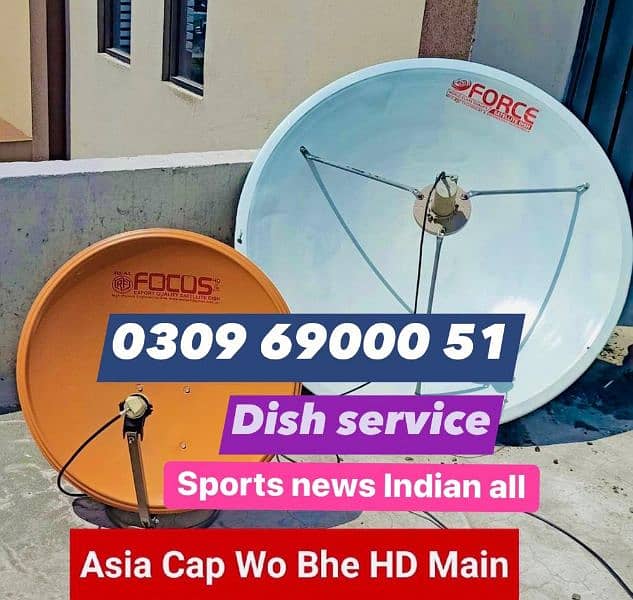 HD dish antenna TV installation 0309.69000. 51 0