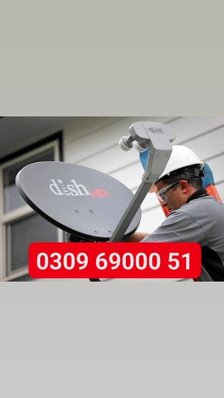 HD dish antenna TV installation 0309.69000. 51 0