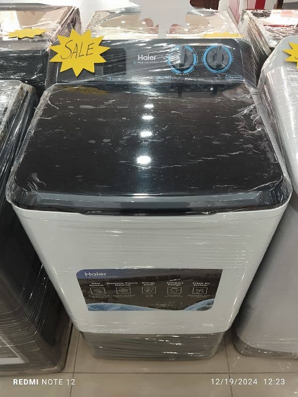 Haier & Super Asia washing machine available at discount Rate 0