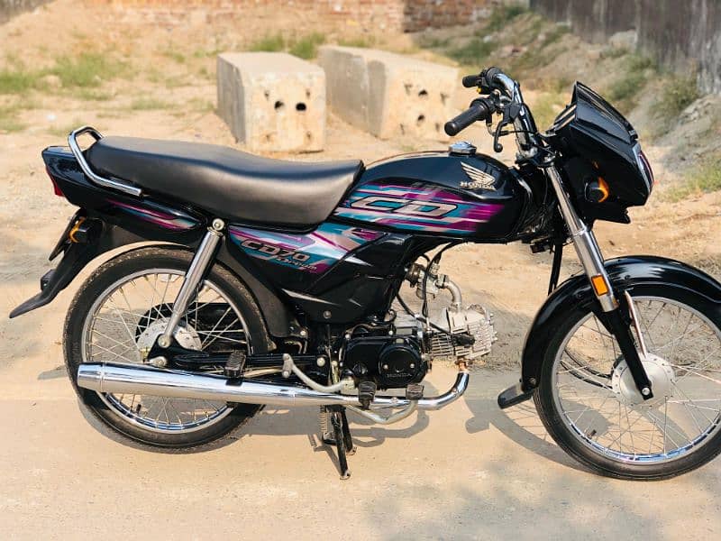 Honda CD Dream-70cc 2024 Model 6