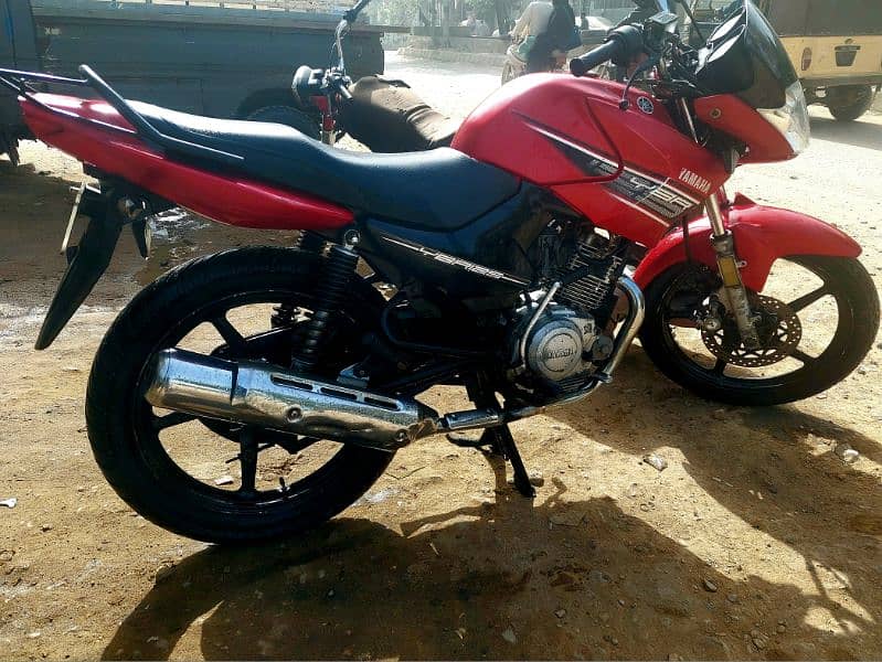 YAMAHA YBR125 Karachi Number 0