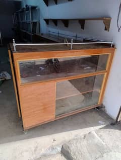 Wooden Counter for Shop (Lasani Wood)