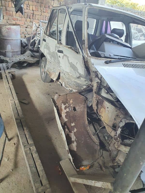 Suzuki Mehran VXR 2004 accident 3