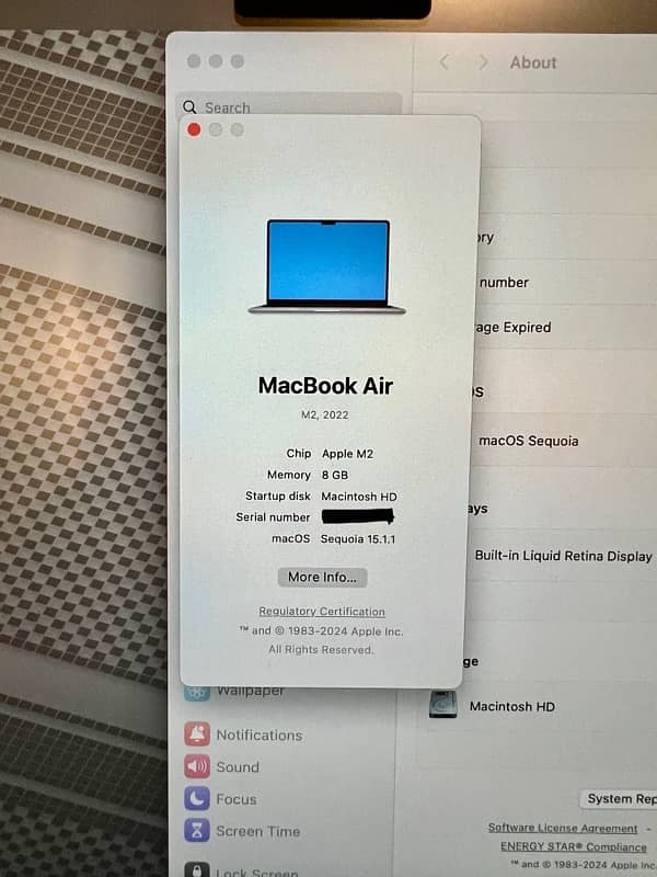 Apple MacBook Air M2 2