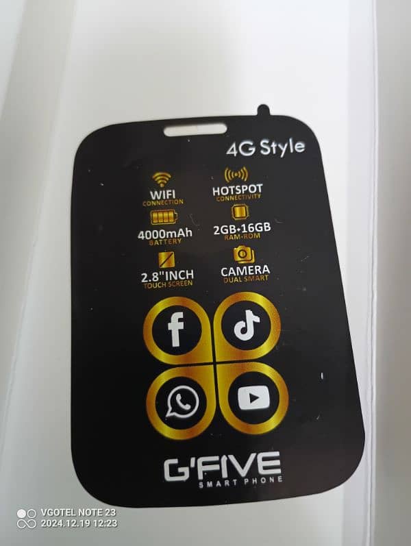 Gfive 4G style a+condition 16