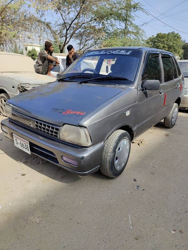 Suzuki Mehran VX 1991 restore 2