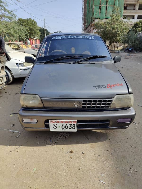 Suzuki Mehran VX 1991 restore 6